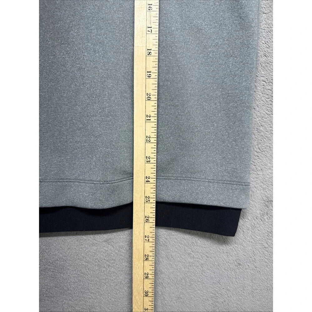 Nike Pro Dri-FIT Hoodie Mens M Gray Training Pullover Sweatshirt BV5572-071
